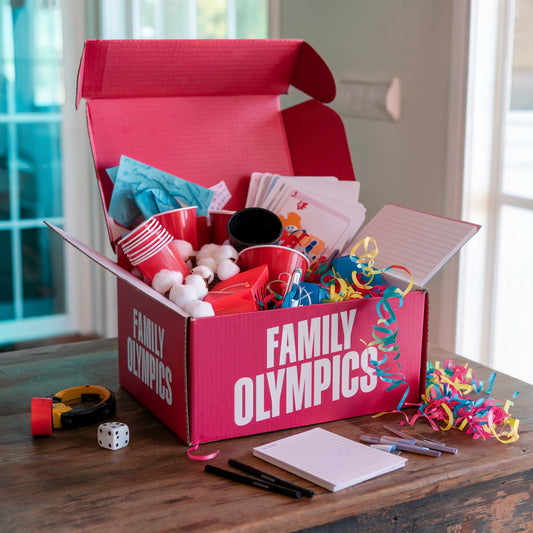 Family Olympics - Christmas Family Fun Activity Box